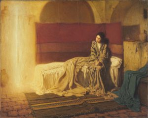 he Annunciation Henry Ossawa Tanner, American (active France), 1859 - 1937 The Annunciation, 1898 oil on canvas Philadelphia Museum of Art