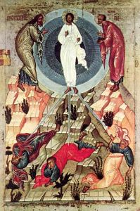 Икона, Преображение Господне, 15 в. Новгород Icon, Transfiguration of the Lord, 15th c., Novgorod